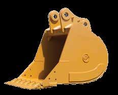 specifications Side cutter insert and cutting edge notched for a larger, stronger and more rigid attaching joint EXCAVATOR BUCKETS DITCHING &