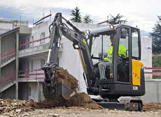 Power to perform Increased lifting capacities and excellent digging forces give you the ability to efficiently handle a variety of demanding jobs.