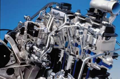 Self-diagnosis Engine data Type 4-cylinder in-line turbodiesel engine Displacement 1,896 cm3 Bore 79.5 mm Stroke 95.5 mm Compression ratio 19.