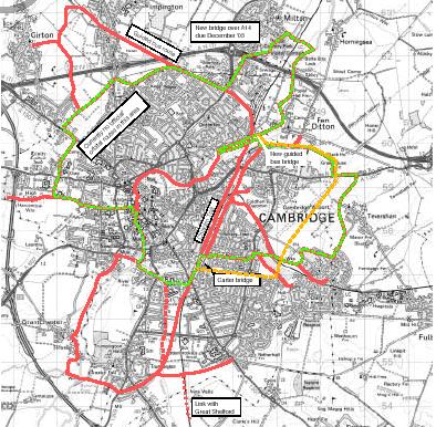 2 1. Cycling and walking a major expansion of the cycling network including and outer circular route, and better connections from Cambridge to