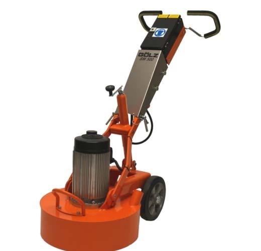 CONCRETE GRINDERS GÖLZ Grinding and polishing euquipment For professional surface preparation and finishing SM 280S: Quick and cost