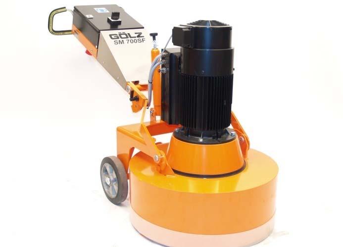 Single disc machine for grinding and polishing- with variable speed. 230 Volt planetary grinder Proff.