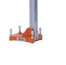 4kg Stroke 400 mm Fastening anchor base Dimensions (LxWxH) 370x200x790 mm OrderNo 0295 060 1000 GÖLZ Drill Rig KB 110 Combo Hand drill motor connection by engine neck 60 mm Feed handle, left or right