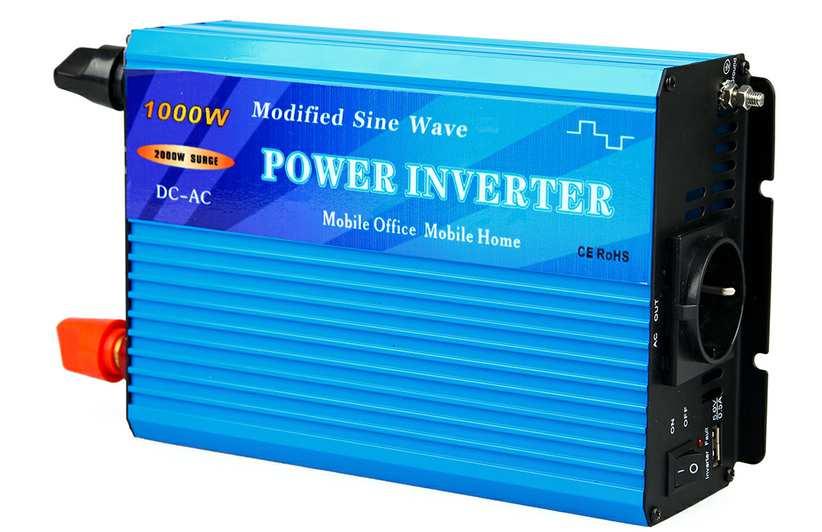 Modified Sine Wave Inverter USER MANUAL DC-AC Power Inverter Special Feature: Fuse: Built-out USB:5V,500mA Modified sine wave output High reliability and high efficiency High load ability Temperature