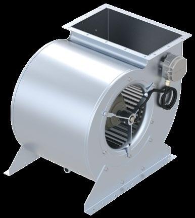 rotor technology Medium-pressure centrifugal fan in housing