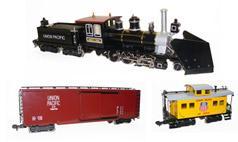 ($500 $700) $350 32 LGB 1-gauge 72555 Christmas Train Set: electric-powered 0-4-0 Tank Locomotive; Covered Wagon; and Caboose. With one extra wagon but without track or controller.