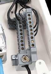Wires and breakers can be replaced effortlessly