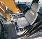 Auxiliary hydraulic flow patterns B Series excavators store up to 10 auxiliary hydraulic flow