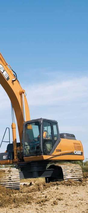 Power under the hood At the heart of each Case B Series excavator is a turbocharged