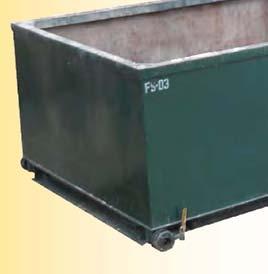This unit reduces disposal costs by allowing separation of fluids and
