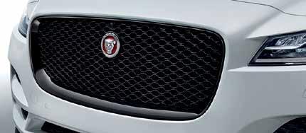 5. GRILLE GLOSS BLACK Gloss Black grille provides a High Gloss Black finish to the grille insert and
