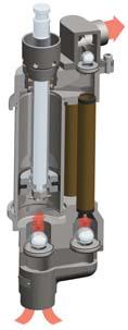 Chop-Check and 2-ball pumps are used in extrusion applications.
