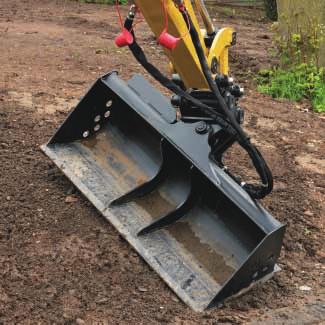 Caterpillar offers a wide range of work tools to increase the machine s versatility.