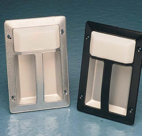 ASSIST BARS Assist Bar Lighted Zinc die cast assist bar available in chrome or black finish with stamped aluminum back plate.