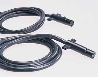 Cord (Molded Trailer End and Super Sealed Car End) 51-67-003 7-Way Molded Trailer Cord w/8 Ft. Cable- Clam Shell Various length and combinations available.