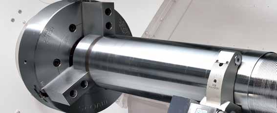 8) Spindle The gearbox design allows 4100/5100 spindle to have unparalleled power and torque, which boosts productivity with extreme heavy-duty cutting capability. Max. spindle speed Max.