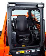 Strong Traction Force Kubota's original track lug design gives you more grip and a stronger traction force of 12178 lbs.