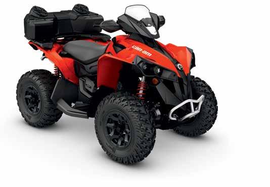 offered by our Radiator Relocator and Snorkel Kits, all Renegade models can be customized to