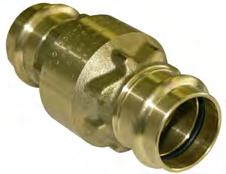 2-10 Figure 431 200 PSI PRESS CONNECTION BRASS IN-LINE CHECK VALVE FOR WATER HIGH