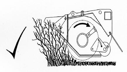 Hedge Cutting Recommended for hedge cutting - 1.2m or 1.