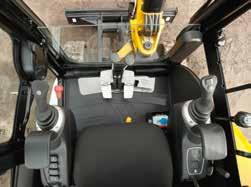 6 Precision control 1 The 8026 has a two-speed tracking button on the dozer lever that is easy and intuitive to