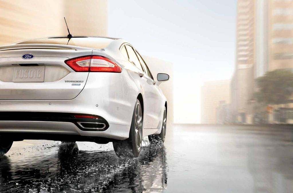 Stable. When it s needed most. Rest assured that the 206 Ford Fusion is engineered to bring stability to your journey.