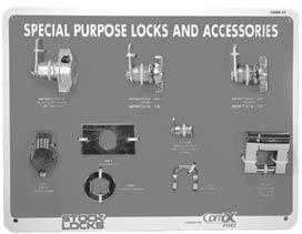 function cam locks MFW29058 - MFW29138 and MFWSG29000 Showcase lock.