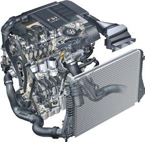 Introduction 2.0L/200 HP 4-Cylinder Turbo FSI Engine with 4-Valves per Cylinder The 2.