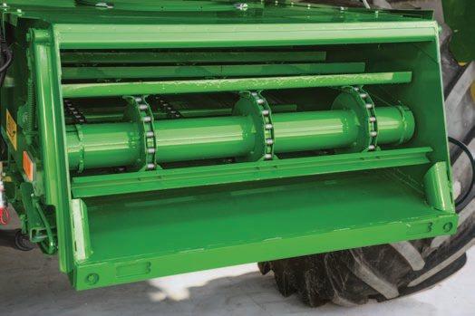 All of our headers benefit from the following features: Automatic Height Control with auto-levelling is standard on the PTC-equipped W440, optional on a non-ptc W440 Feeding auger diameter of 350 mm