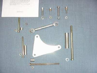 70544 Alternator Bracket Kit, Driver Side $129.00 Great for use with centrifugal superchargers.