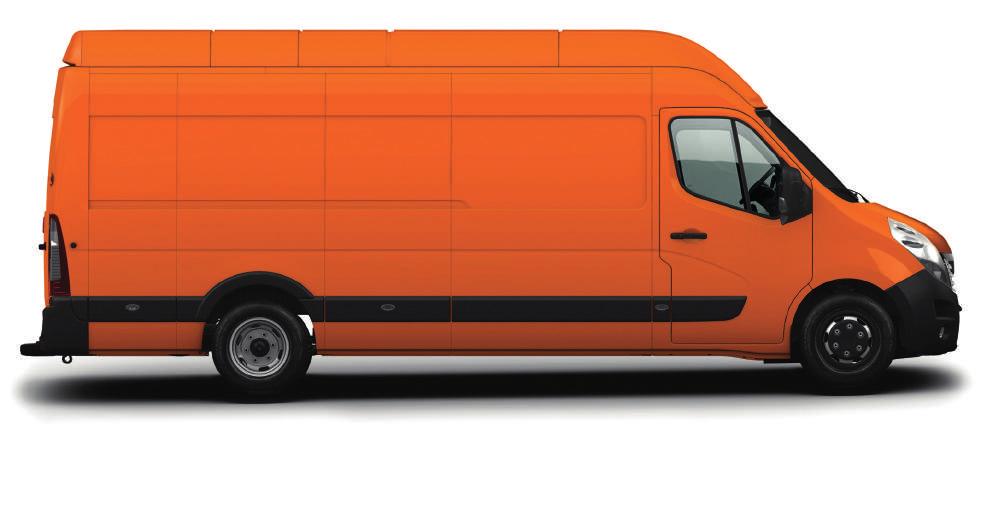 New Renault Master Van is now available in L4 dual rear-wheel drive version offering a volume of 17m 3