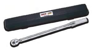 lb. (47 332 Nm) OAL: 24.4" (619.76 mm) Weight: 3.15 lbs. (1.42 kgs) 3/4" Drive Torque Wrench 100 600 ft. lb. (135.7 814.