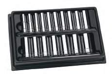 HAND TOOLS & STORAGE 1/2" Drive Deep 6 Point Socket Sets Deep well socket for bolt clearance Highly-polished chrome for appearance and durability Made from