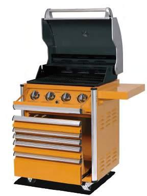 Side shelf included One-year limited warranty SCGRILL1CA