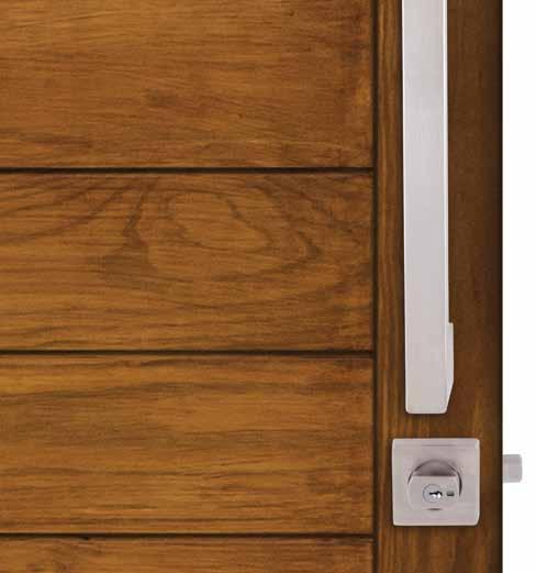 Paradigm Pull Handle Lockset - Deadbolt The Australian designed Paradigm Pull Handle Lockset expresses superior state-of-the art design featuring a contemporary style that delivers exceptional safety