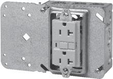 Receptacle Assembly Catalog Number with 5362V Industrial Grade 20A Duplex Receptacle Installed Hospital Grade Receptacle Assembly Catalog Number with 8300V Hospital Grade 20A Duplex Receptacle