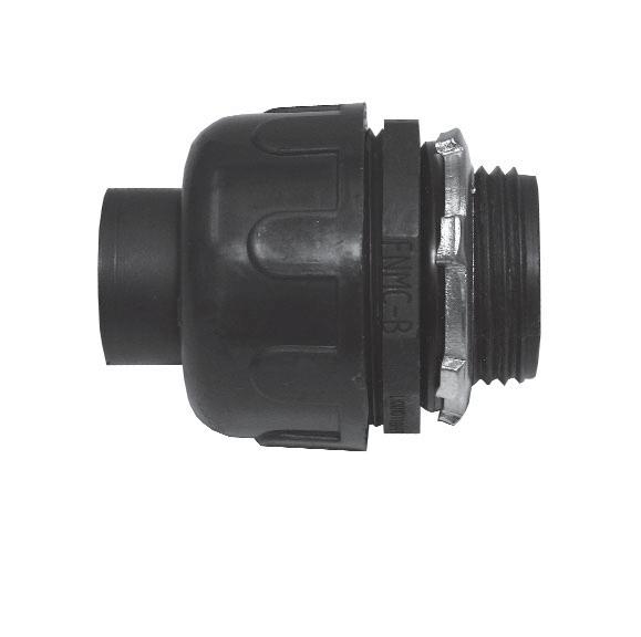 Liquidtight Conduit Fittings Non-Metallic Liquidtight Fittings NON-METALLIC LIQUIDTIGHT CONDUIT FITTINGS Applications: For use with nonmetallic Type B liquidtight conduit to terminate and seal
