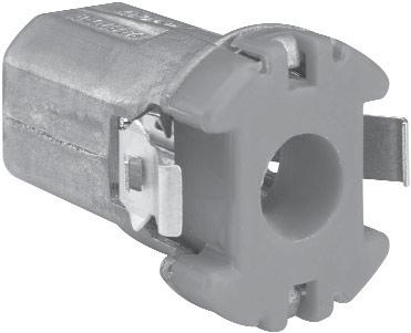 Connector - Allows for installation of two cables in a single KO, into box or enclosure 90 Connector - For installation of 90 bend in cable Old Work Connector - For installing and terminating cable
