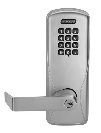C0-100 SERIES MANUALLY PROGRAMMABLE - MORTISE/DEADBOLT CO-100-MS-70-KP 1-5. SELECT CHASSIS/FUNCTION CO-100-MS-70-KP Mortise Classroom/Storeroom with Keypad Reader; manually programmed $885.