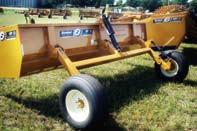 Can be used for grading your driveway, finish landscaping, grading feedlots, snow removal, waterways, terraces