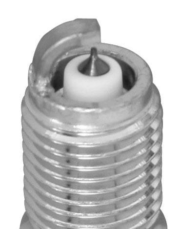 In order to extend the service interval of vehicles, the service life of the spark plug must be increased.
