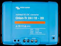 Orion-Tr DC-DC converters isolated: 100 / 250 / 400 Watt Remote on-off The remote on-off eliminates the need for a high current switch in the input wiring.