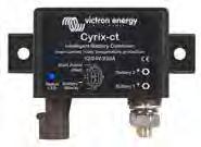 Cyrix-ct 12/24 V 120 A and 230 A Intelligent battery monitoring to prevent unwanted switching Some battery combiners (also called voltage controlled relay, or split charge relay) will disconnect a
