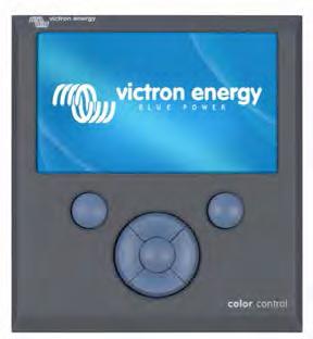 Color Control GX All Victron Energy MPPT Charge Controllers are compatible with the Color Control GX: The Color Control GX provides intuitive control and