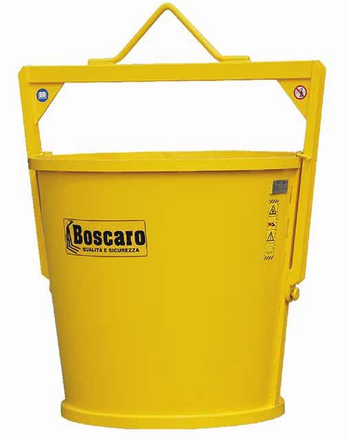 BOSCARO CIRCULAR SKIPS CIRCULAR SKIPS Circular skip used for waste removal.