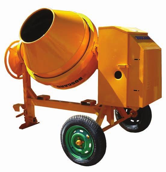 Boscaro Cement Mixers Quality Italian Made Products for the construction industry.