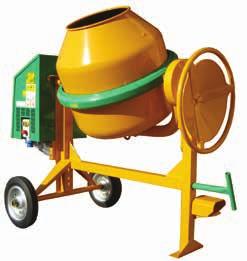 BOSCARO CEMENT MIXER ELECTRIC AND PETROL CEMENT MIXERS Easy to use and maintain. Solid & Robust design. 6.7cuft / 0.19m 3 or 8cuf / 0.
