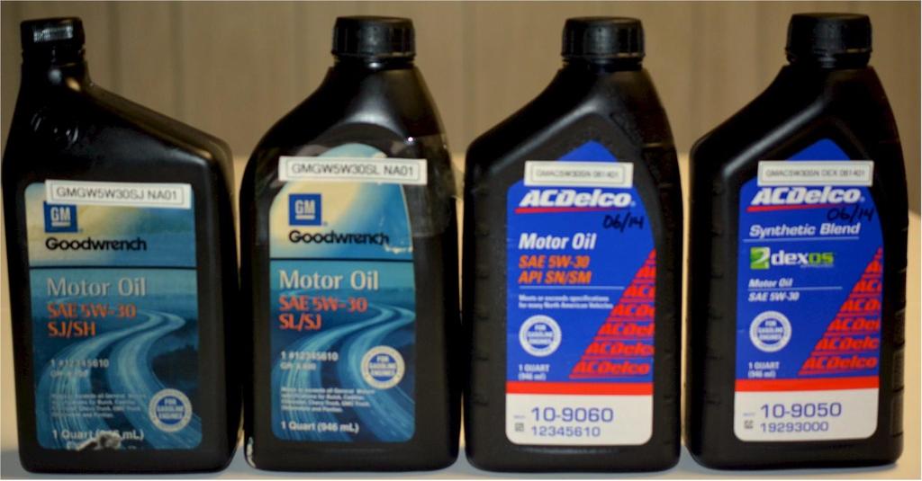 General Motors Corp Aftermarket Oils SAE 5W-30