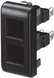 Accessories for switches in model range 007 832 / 008 948 / 004 570 / 008 90 Warning lights for switches 007 832-... and 008 948-.