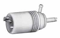 Water pumps Water pumps WSS = window cleaning / SRA = headlight cleaning Application: WSS / SRA Power: 2 bar, l/min Ø Housing: 35 mm Design: mono Ø In: 7 mm Ø